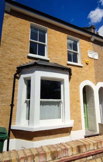 Wooden Sash Windows Installed in South East London